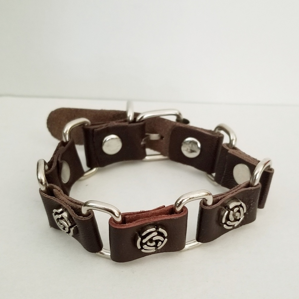 Leather Buckle Bracelet